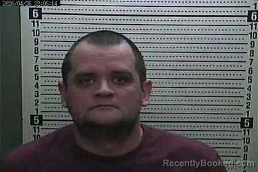 Mugshot of JEREMY LEWIS booked in Harlan County, Kentucky on April 26, 2026