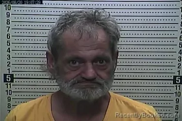 Mugshot of Johnny Osborne booked in Harlan County, Kentucky on August 20, 2026