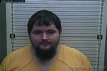 Mugshot of Joshua Pace booked in Harlan County, Kentucky on August 6, 2026