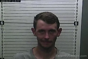 Mugshot of James Runions booked in Harlan County, Kentucky on August 7, 2026