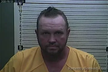 Mugshot of Jeremy Thompson booked in Harlan County, Kentucky on August 18, 2026