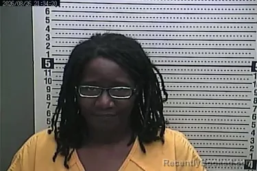 Mugshot of Kimilia D Hopkins booked in Harlan County, Kentucky on August 26, 2026