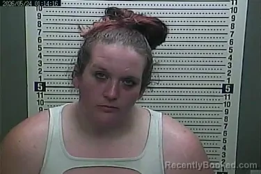Mugshot of KAYLA JOHNSON booked in Harlan County, Kentucky on May 24, 2026