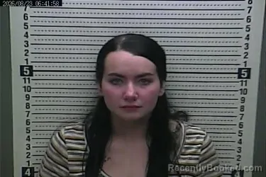 Mugshot of Kayleigh Marie Lewis booked in Harlan County, Kentucky on August 23, 2026