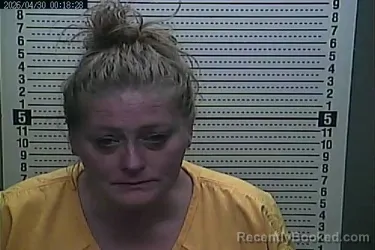 Mugshot of KATIE LARUE booked in Harlan County, Kentucky on April 29, 2026