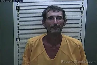 Mugshot of Kenneth Perkins booked in Harlan County, Kentucky on September 7, 2026