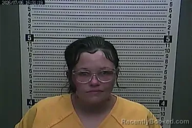 Mugshot of KENDRA SNYDER booked in Harlan County, Kentucky on July 6, 2026