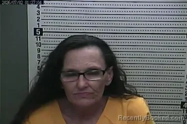 Mugshot of LINDA WYNN booked in Harlan County, Kentucky on July 2, 2026
