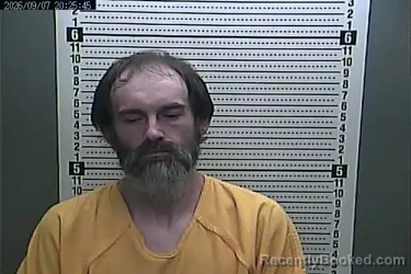 Mugshot of Mathew Boggs booked in Harlan County, Kentucky on September 7, 2026