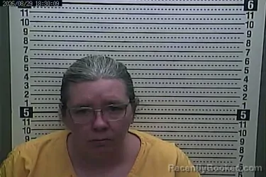 Mugshot of Melissa Estep booked in Harlan County, Kentucky on August 29, 2026