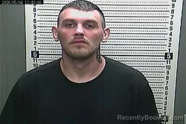 Mugshot of MATTHEW NAPIER booked in Harlan County, Kentucky on May 4, 2026