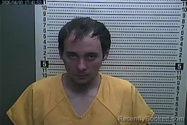 Mugshot of MARCUS SAYLOR booked in Harlan County, Kentucky on April 3, 2026