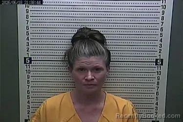 Mugshot of NICOLE EVANS booked in Harlan County, Kentucky on June 18, 2026
