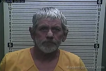 Mugshot of Randall Green booked in Harlan County, Kentucky on October 26, 2026