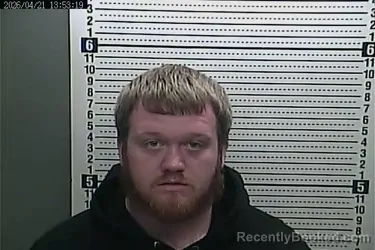 Mugshot of RYAN RICHIE booked in Harlan County, Kentucky on April 21, 2026