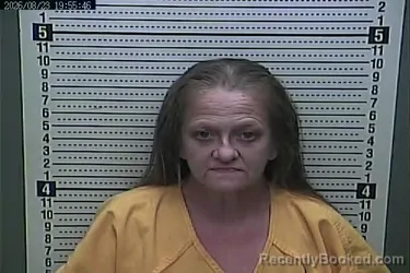 Mugshot of Rachel Renee Sturgil booked in Harlan County, Kentucky on August 23, 2026