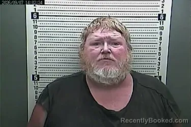 Mugshot of Samuel Cowan booked in Harlan County, Kentucky on September 7, 2026