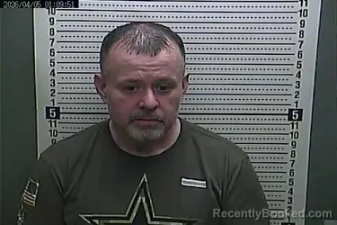 Mugshot of STEVEN R EDWARDS booked in Harlan County, Kentucky on April 5, 2026