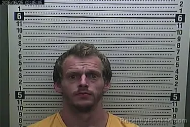 Mugshot of SHANE TERRY MAGGARD booked in Harlan County, Kentucky on June 25, 2026