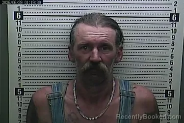 Mugshot of STEPHEN SLOVER booked in Harlan County, Kentucky on June 29, 2026