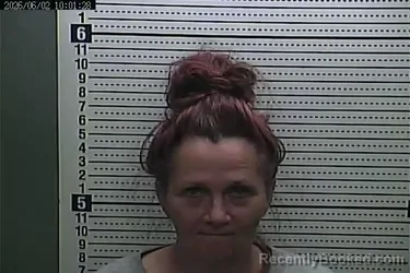 Mugshot of SHERRI STEWART booked in Harlan County, Kentucky on June 2, 2026
