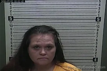 Mugshot of TONYA HELTON booked in Harlan County, Kentucky on July 1, 2026