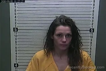 Mugshot of Tara Jones booked in Harlan County, Kentucky on September 5, 2026