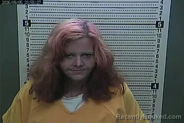 Mugshot of Whitney Creech booked in Harlan County, Kentucky on September 5, 2026