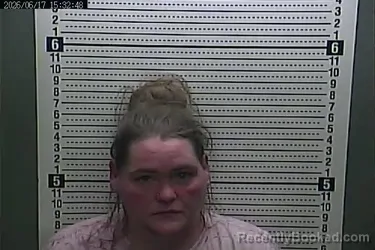 Mugshot of WHITNEY COLLINS booked in Harlan County, Kentucky on June 17, 2026