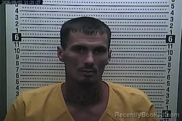 Mugshot of William Devan Farley booked in Harlan County, Kentucky on September 2, 2026