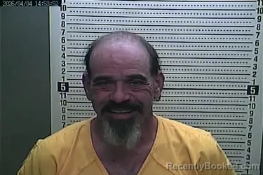 Mugshot of WESLEY FUGATE booked in Harlan County, Kentucky on April 4, 2026