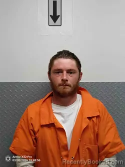 Mugshot of DALTON MAULDEN booked in Hart County, Kentucky on March 30, 2026