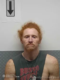 Mugshot of BILLY GOODLETT booked in Hart County, Kentucky on April 3, 2026