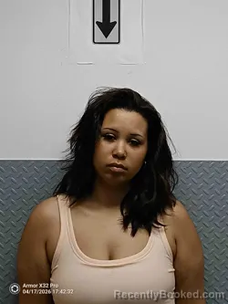 Mugshot of KAIYA SCHMID booked in Hart County, Kentucky on April 17, 2026