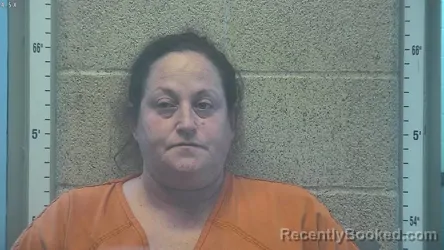 Mugshot of BRANDI LEIGH STONE booked in Henderson County, Kentucky on April 18, 2026