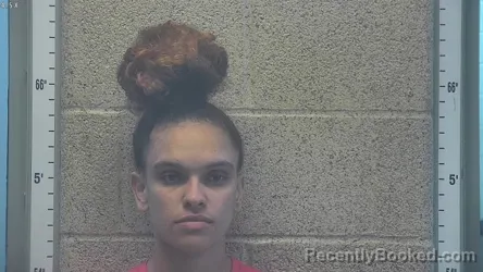 Mugshot of MIKAILA BUSH booked in Henderson County, Kentucky on April 21, 2026