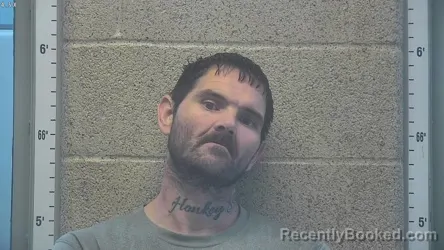 Mugshot of MATTHEW EDWARD SIMPSON booked in Henderson County, Kentucky on April 23, 2026