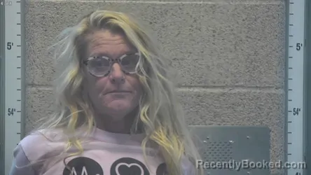 Mugshot of KRISTY JO HALL booked in Henderson County, Kentucky on May 15, 2026