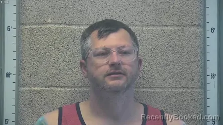 Mugshot of JOSEPH SCOTT OVERFIELD booked in Henderson County, Kentucky on May 15, 2026