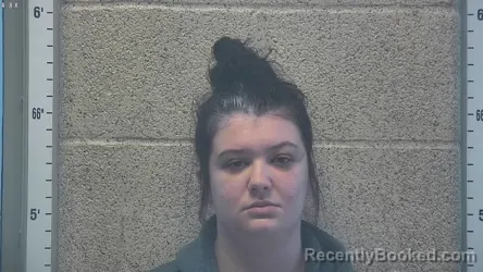 Mugshot of ASHTON LYNN DUNCAN booked in Henderson County, Kentucky on June 5, 2026