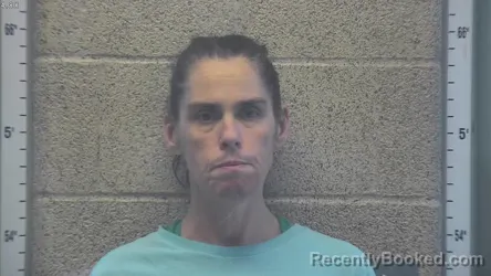 Mugshot of ANGELA HAMPTON booked in Henderson County, Kentucky on June 16, 2026