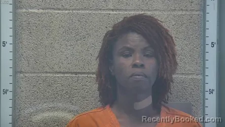 Mugshot of DESNA TISDALE-MARTIN booked in Henderson County, Kentucky on July 5, 2026