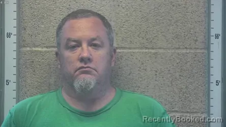 Mugshot of MARK A JESOP booked in Henderson County, Kentucky on July 6, 2026