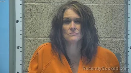Mugshot of Christina Lynn Mayes booked in Henderson County, Kentucky on July 31, 2026