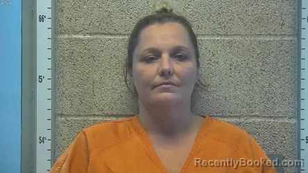 Mugshot of Ashley Nicole Stone booked in Henderson County, Kentucky on July 31, 2026