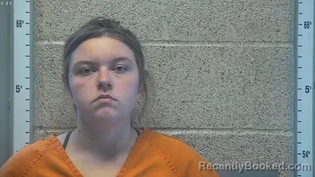 Mugshot of Kiley Cain booked in Henderson County, Kentucky on August 7, 2026