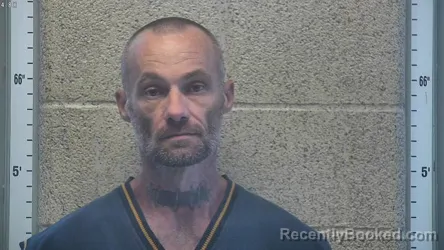 Mugshot of Virgil Kenneth Carter booked in Henderson County, Kentucky on August 9, 2026