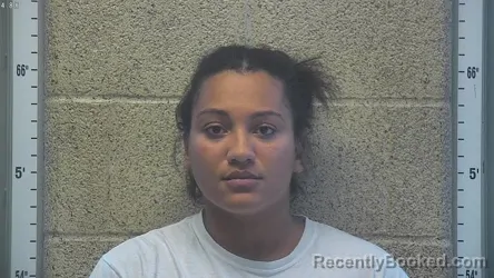 Mugshot of Jada Morgan-Hawkins booked in Henderson County, Kentucky on August 11, 2026