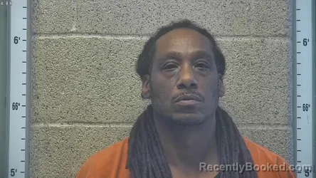Mugshot of Anthony Joeniln Clark booked in Henderson County, Kentucky on August 14, 2026