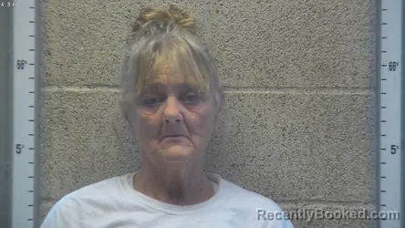Mugshot of Connie L Latham booked in Henderson County, Kentucky on August 14, 2026